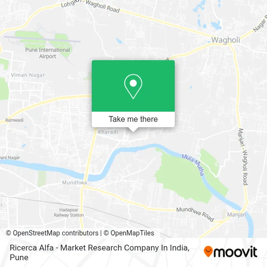 Ricerca Alfa - Market Research Company In India map