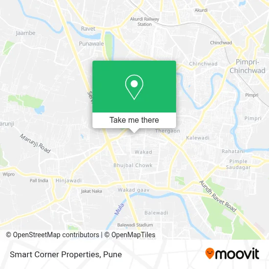 Smart Corner Properties map