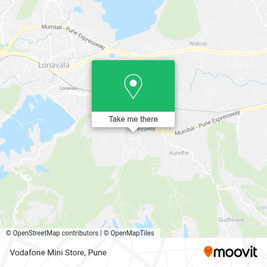 Vodafone Mini Store map