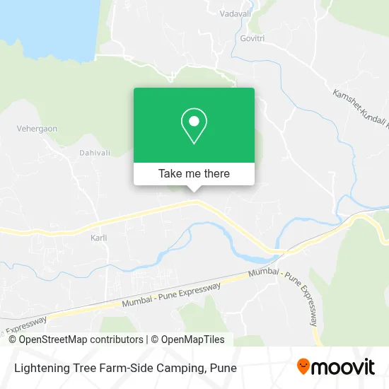 Lightening Tree Farm-Side Camping map