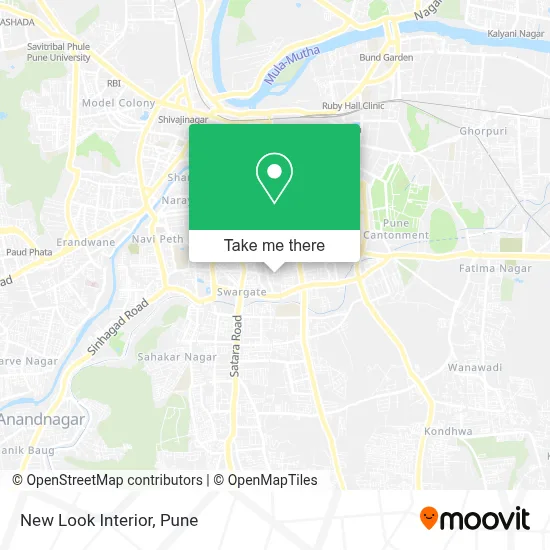 New Look Interior map
