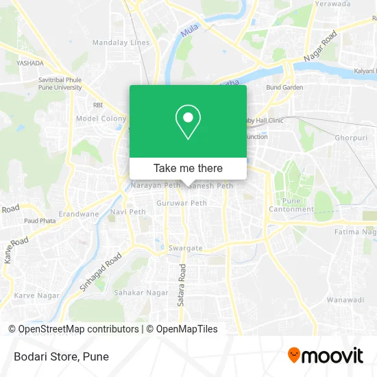 Bodari Store map