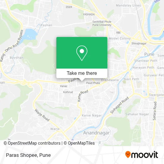Paras Shopee map