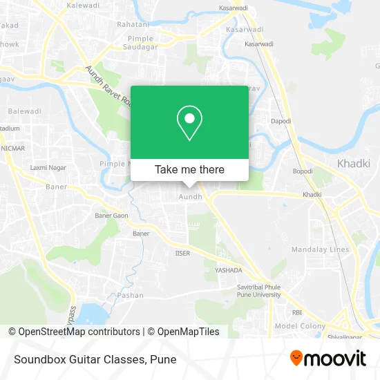 Soundbox Guitar Classes map