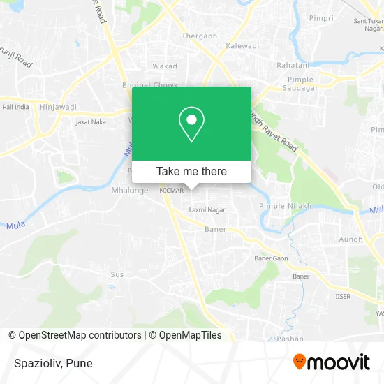 Spazioliv map