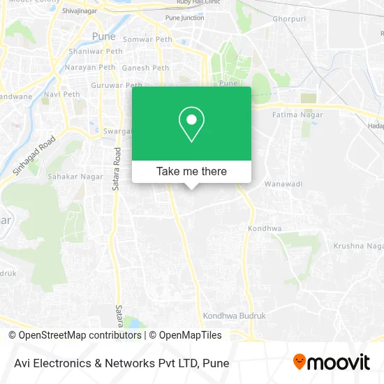 Avi Electronics & Networks Pvt LTD map