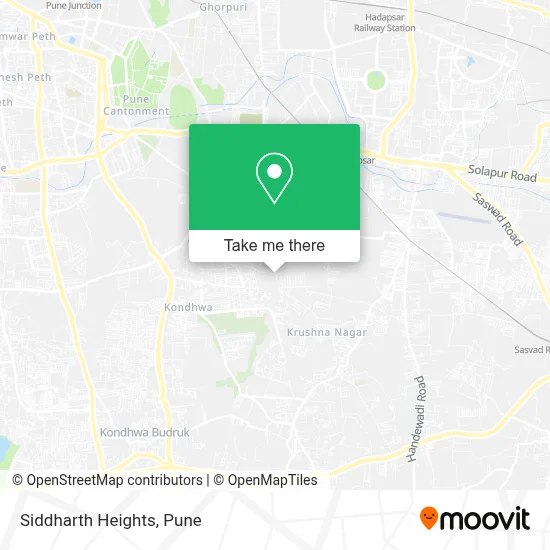 Siddharth Heights map