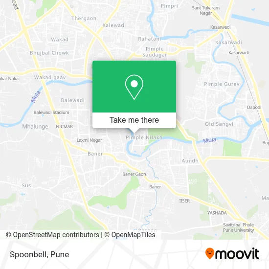 Spoonbell map