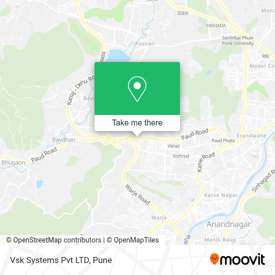 Vsk Systems Pvt LTD map