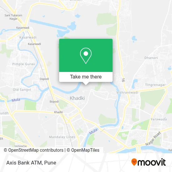 Axis Bank Atm map