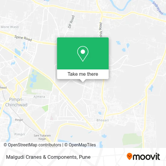 Malgudi Cranes & Components map