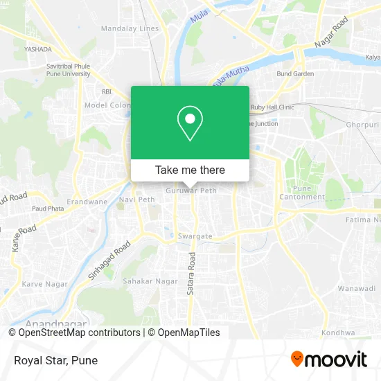 Royal Star map
