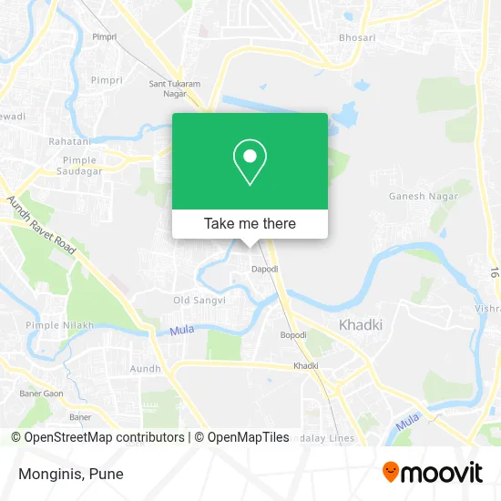 Monginis map