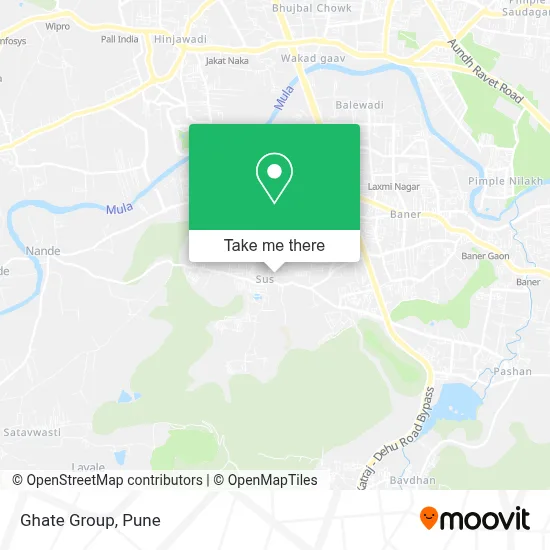 Ghate Group map