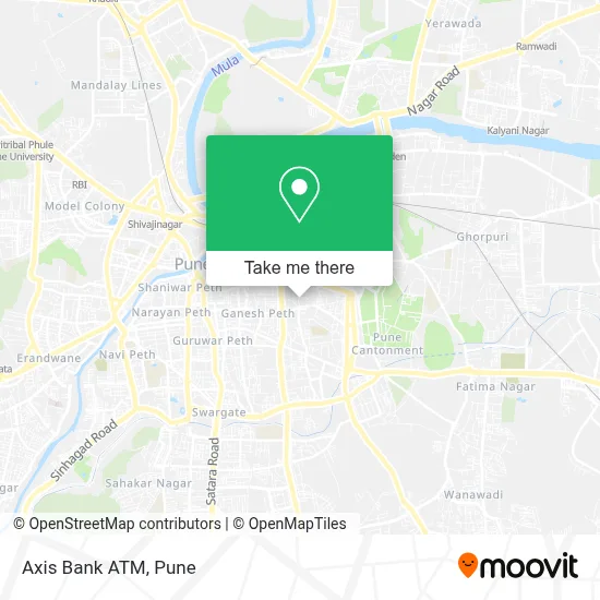 Axis Bank Atm map