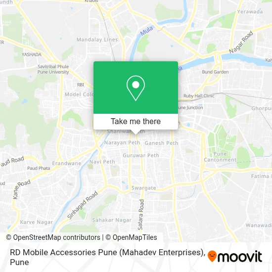 RD Mobile Accessories Pune (Mahadev Enterprises) map