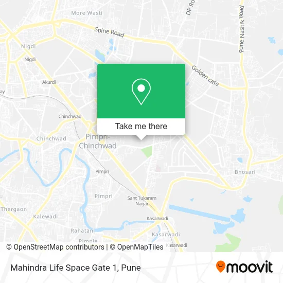 Mahindra Life Space Gate 1 map