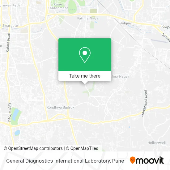 General Diagnostics International Laboratory map