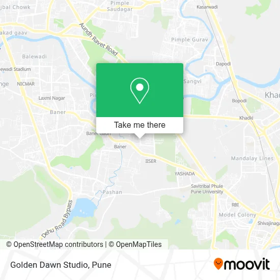 Golden Dawn Studio map