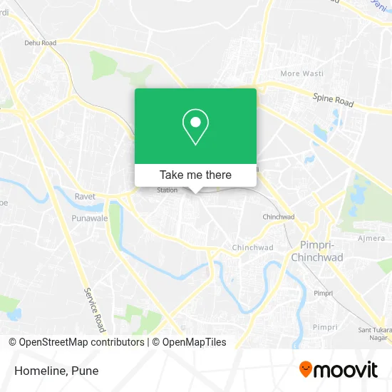 Homeline map