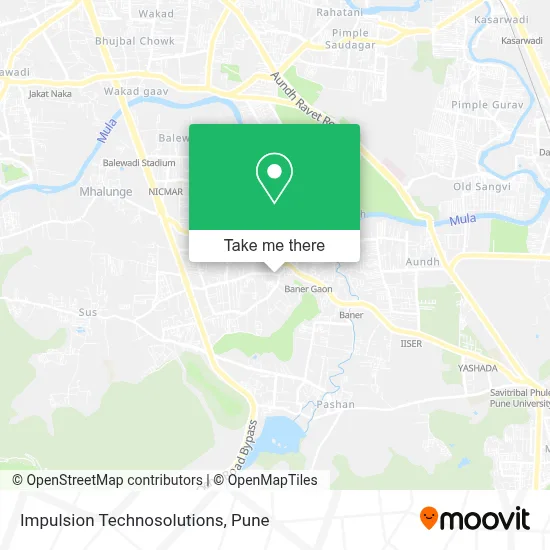 Impulsion Technosolutions map