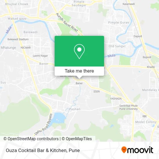 Ouza Cocktail Bar & Kitchen map