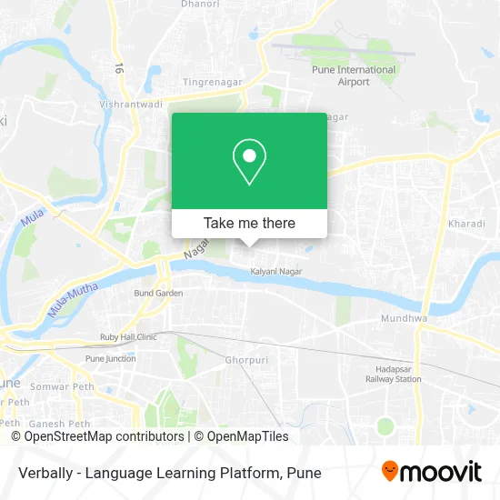 Verbally - Language Learning Platform map