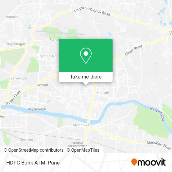 HDFC Bank Atm map