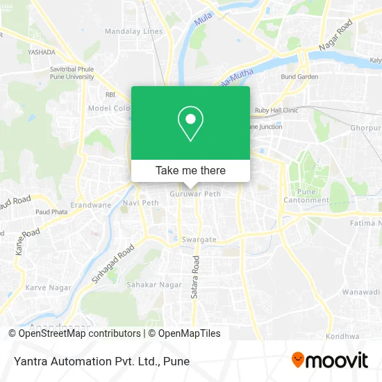 Yantra Automation Pvt. Ltd. map