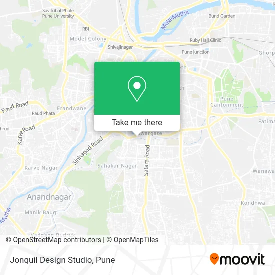 Jonquil Design Studio map