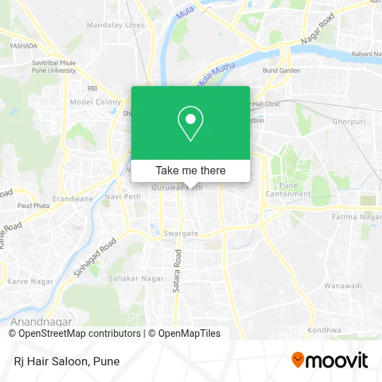 Rj Hair Saloon map