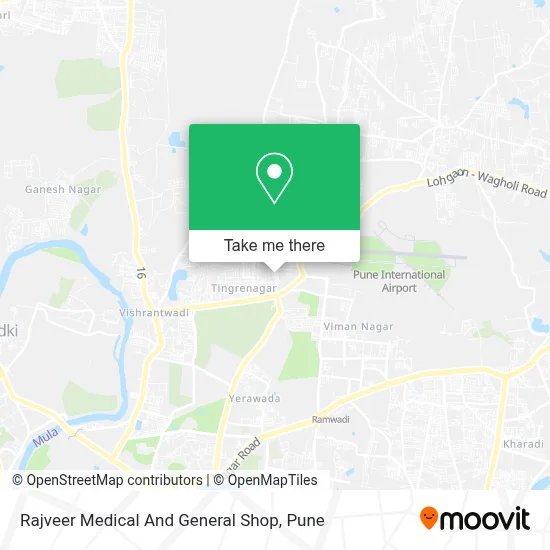 Rajveer Medical And General Shop map