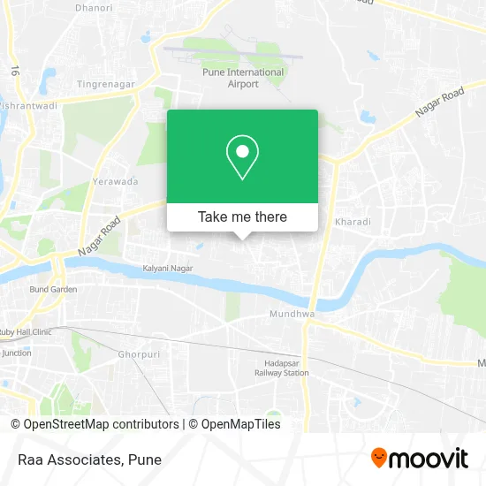 Raa Associates map