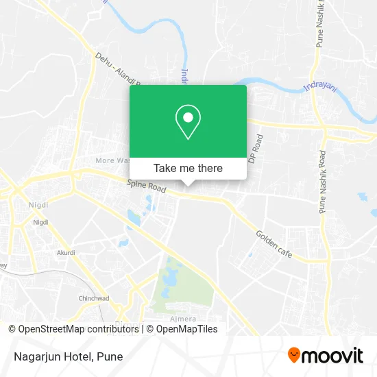 Nagarjun Hotel map
