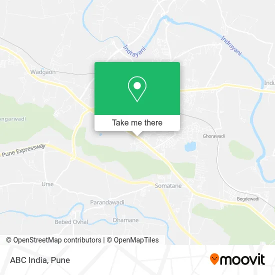 ABC India map