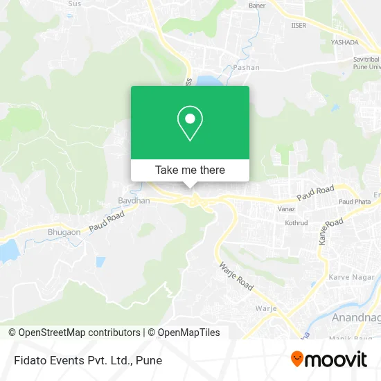 Fidato Events Pvt. Ltd. map