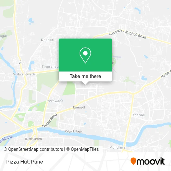 Pizza Hut map