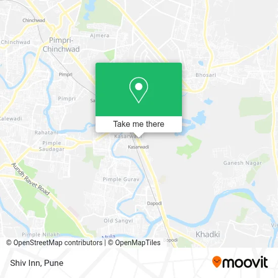 Shiv Inn map