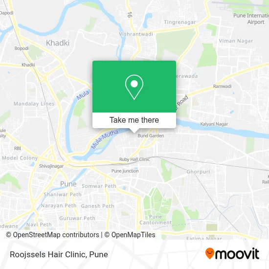 Roojssels Hair Clinic map