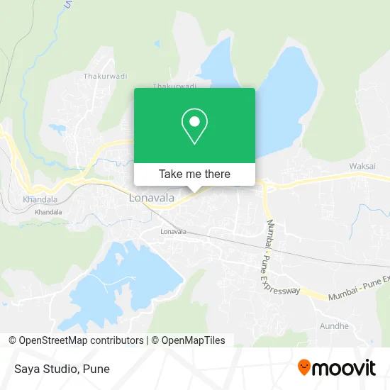 Saya Studio map