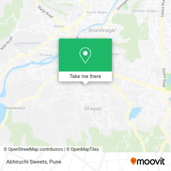 Abhiruchi Sweets map