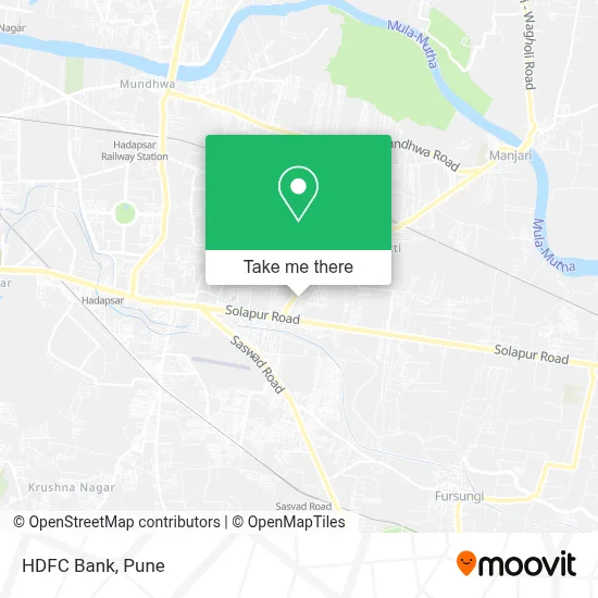 HDFC Bank map