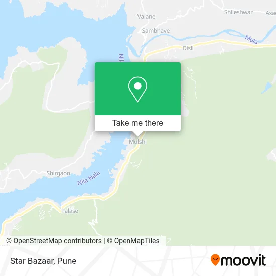 Star Bazaar map