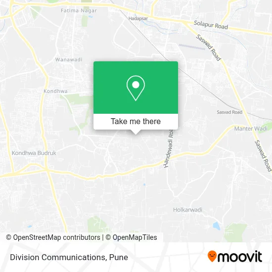 Division Communications map