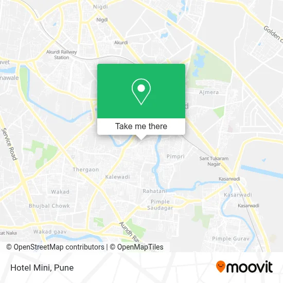 Hotel Mini map