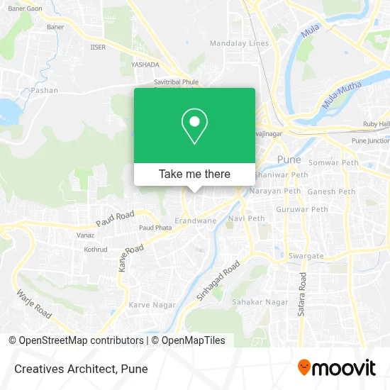 Creatives Architect map