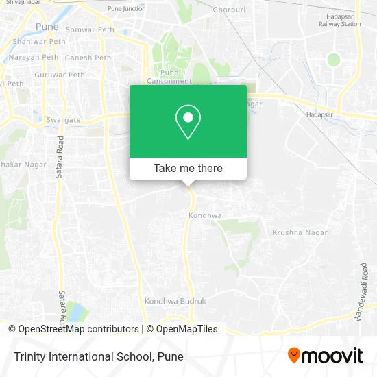 Trinity International School map