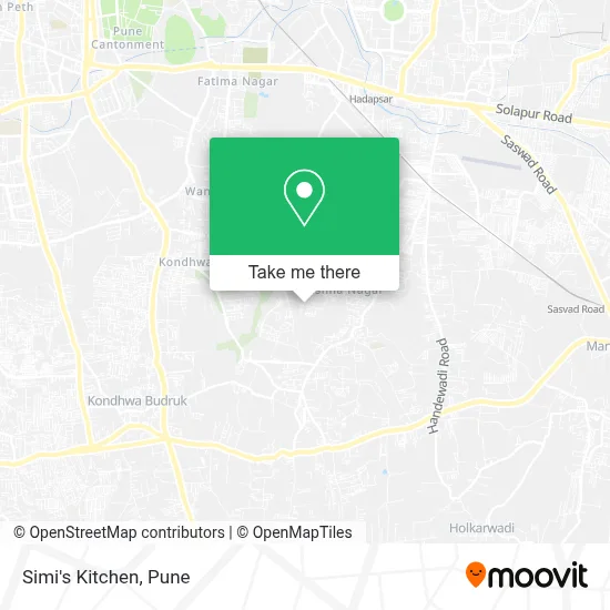 Simi's Kitchen map