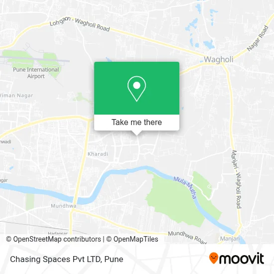 Chasing Spaces Pvt LTD map