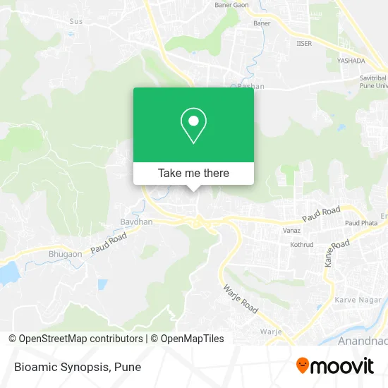 Bioamic Synopsis map